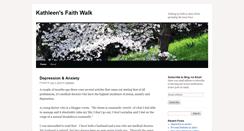 Desktop Screenshot of kathleensfaithwalk.com